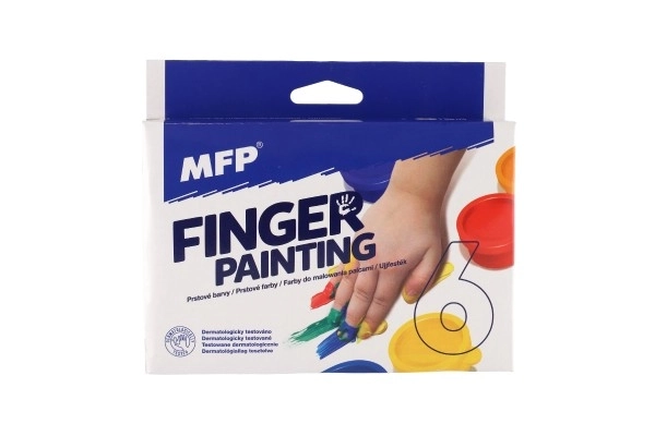 Finger Paints Set - 6 Colors