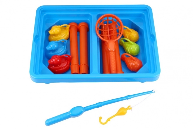 Educational 2-in-1 Activity Table and Fishing Game