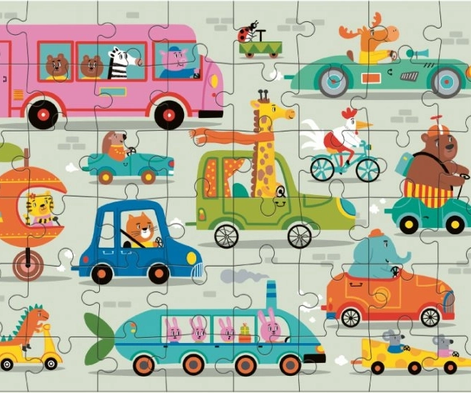 Puzzle Prendili: Sulla strada 48 pezzi
