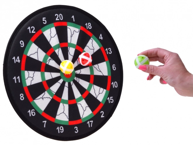 Velcro Dart Game Set with Foam Darts and Balls