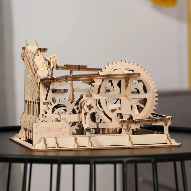 Rokr 3D Wooden Puzzle Marble Run Parkour