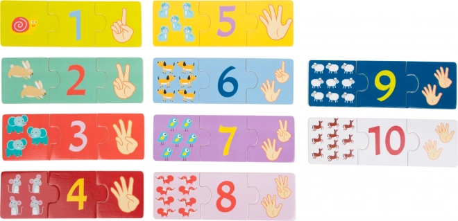 Small Foot Wooden Counting Puzzle