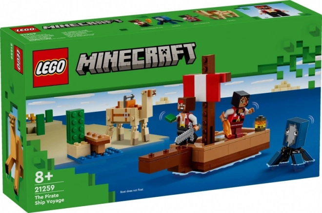 LEGO Minecraft Pirate Ship Adventure