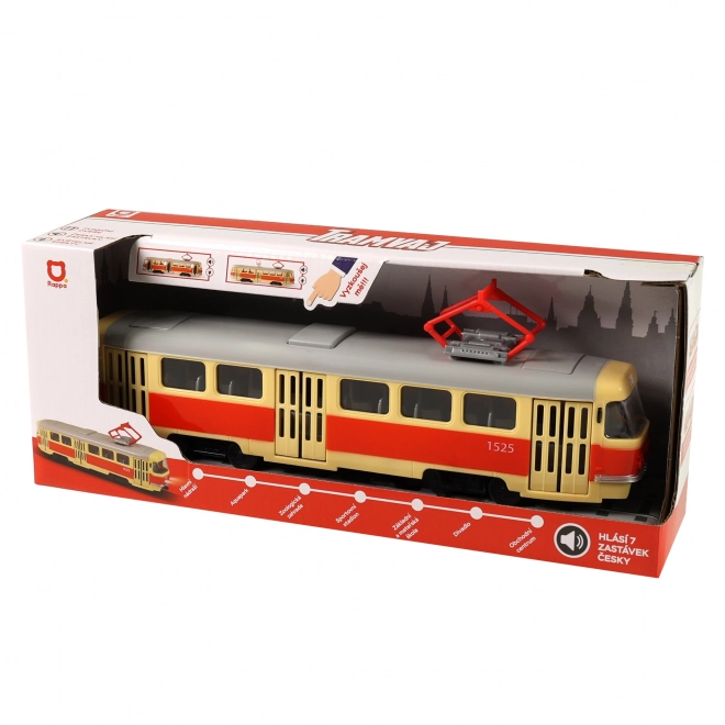 Czech Announcing Tram Toy 28cm