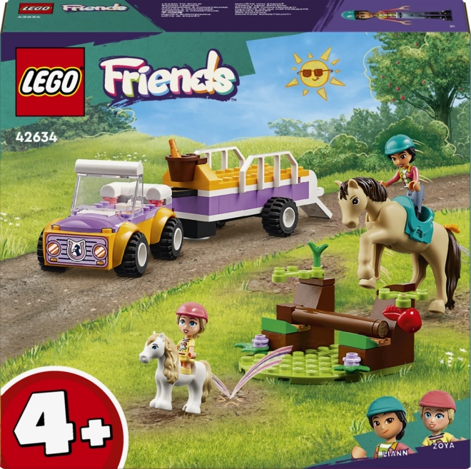 Horse and Pony Trailer Set