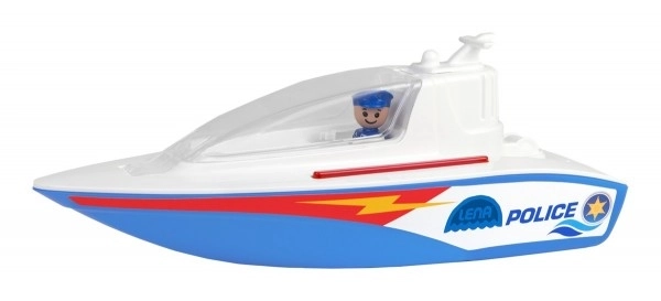 Police Boat Toy Boazz