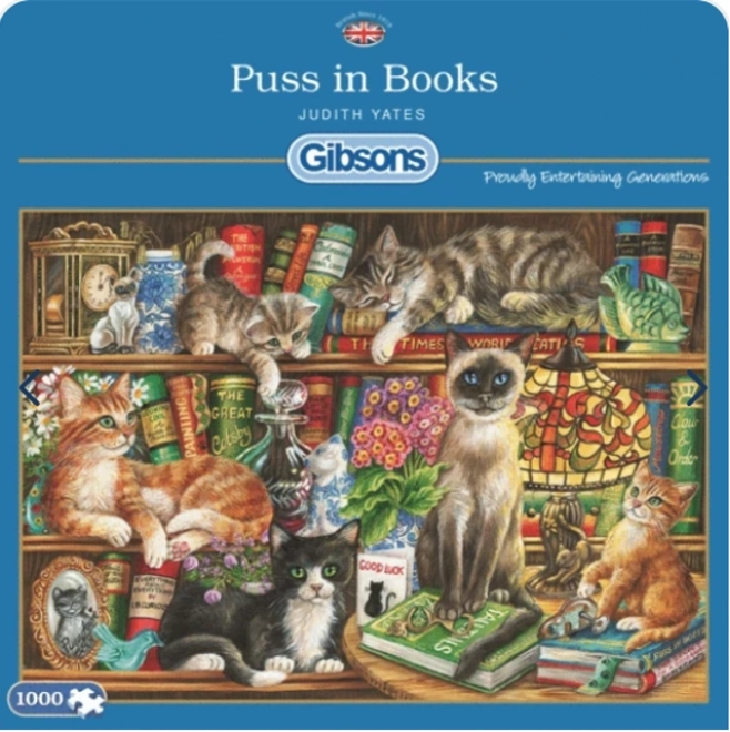 Gibsons Cats in Books Puzzle