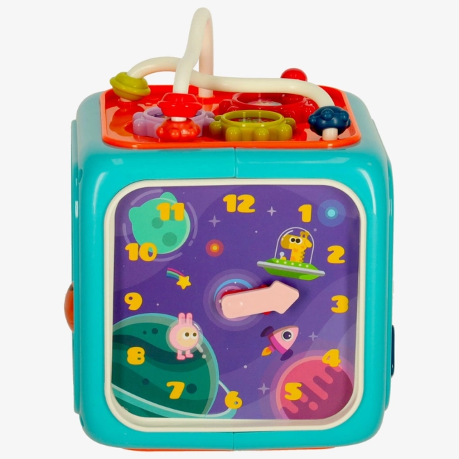 Interactive Educational Cube 6-in-1 Bibi-Inn Blue