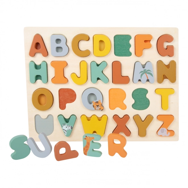 Safari Alphabet Puzzle