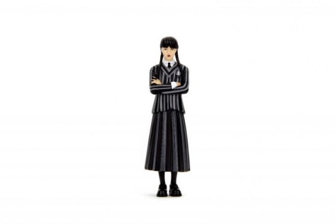 Wednesday Addams VW Beetle Toy with Figure