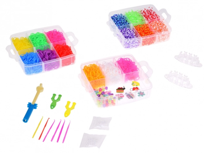 Magic Loom Band Bracelet Kit 4500 Pieces