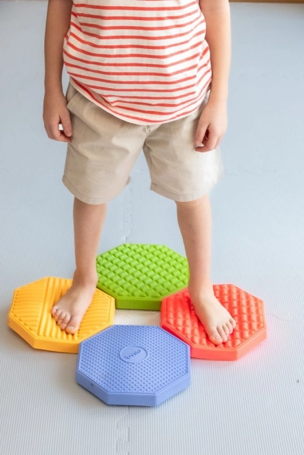 Sensory Octagons with Various Textures 4 pieces
