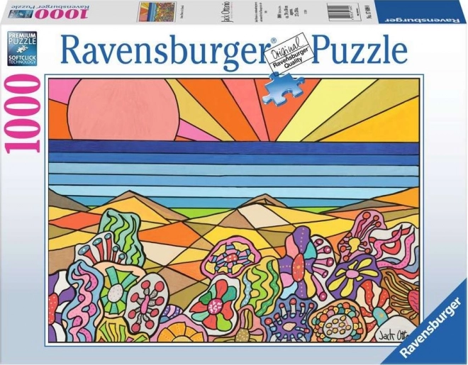 Ravensburger Hawaiian Stone Flowers Puzzle 1000 Pieces