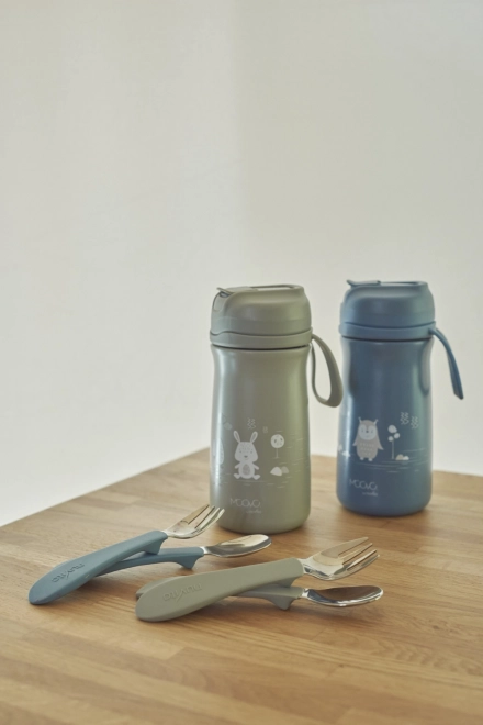 Children's Cutlery Set Powder Blue