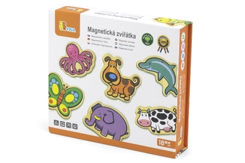 Wooden Animal Magnets