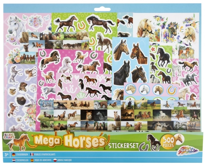 Horse Stickers Set