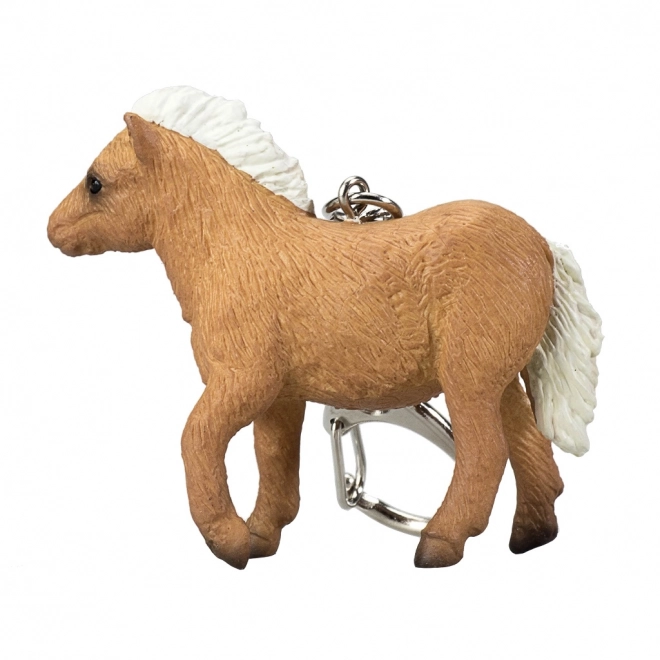 Shetland Pony Foal Keychain