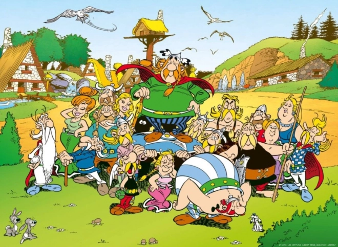 Ravensburger Puzzle Asterix and Obelix Village 500 Pieces