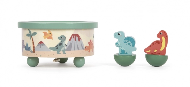 Small Foot Dino Music Box