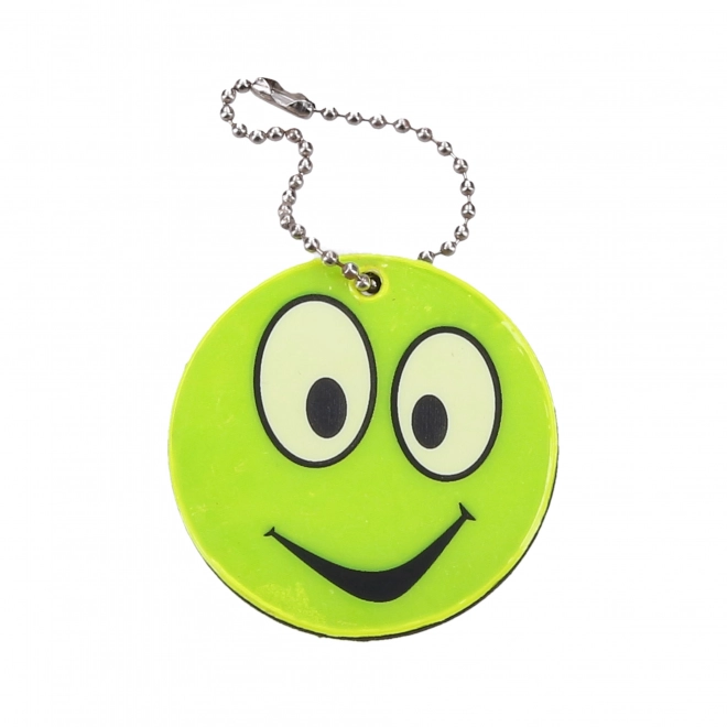 Glow-in-the-Dark Smiley Keychain