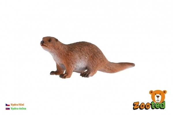 River Otter Plastic Toy Figure 10cm