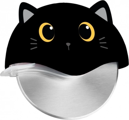 Tagliapizza con gatto