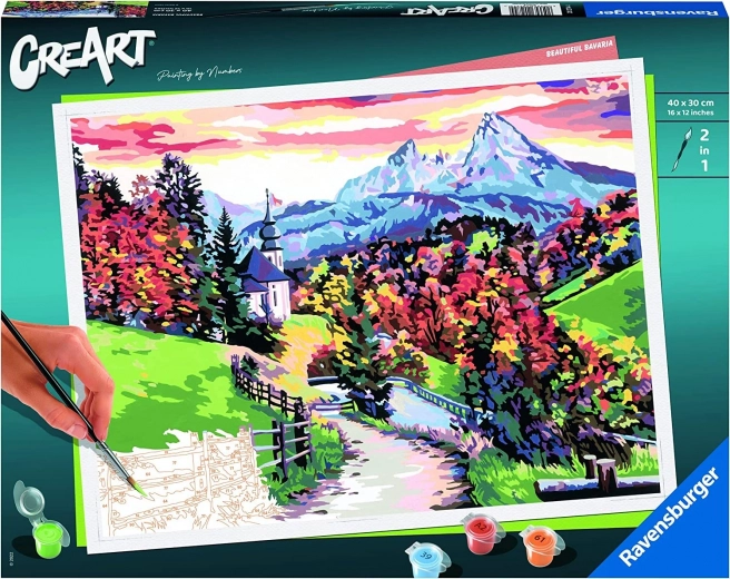 CreArt Premium Series B Painting Book Bavaria