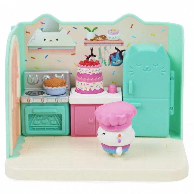 Le Stanze Magiche della Casa di Gabi per Gatti Set di figure per la cucina