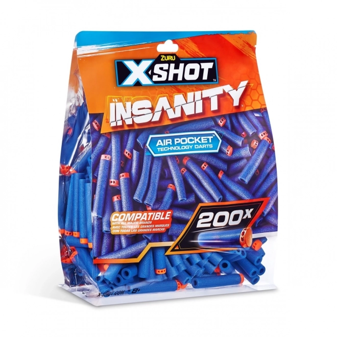 Insanity Foam Darts 200 Pack