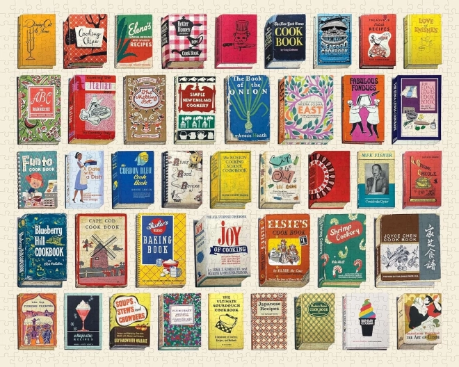Puzzle of Classic Cookbooks by Richard Baker
