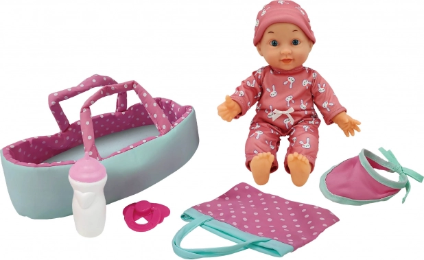 Bébé souple avec sac de transport 30 cm