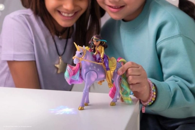 Unicorn Academy Light-Up Unicorn and Sophia Figure 11cm