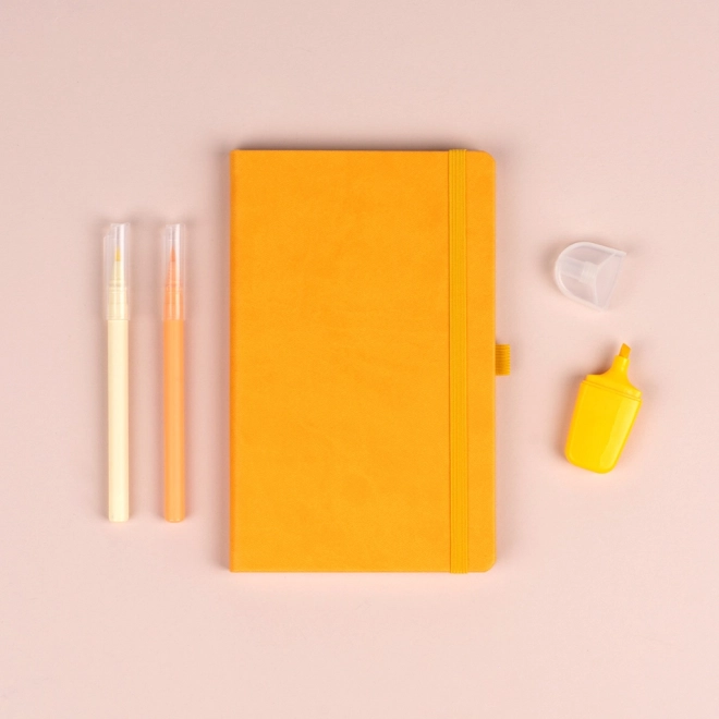 Notique Yellow Lined Notebook