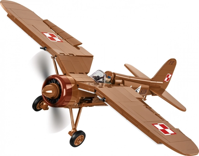 PZL P.11c Historical Fighter Building Set