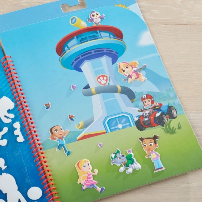 Paw Patrol Reusable Puffy Stickers - Adventure Bay