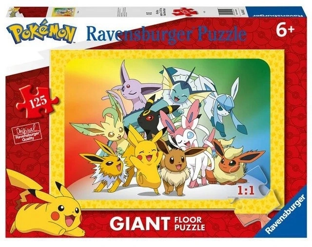 Gigantic 125-Piece Pokemon Puzzle