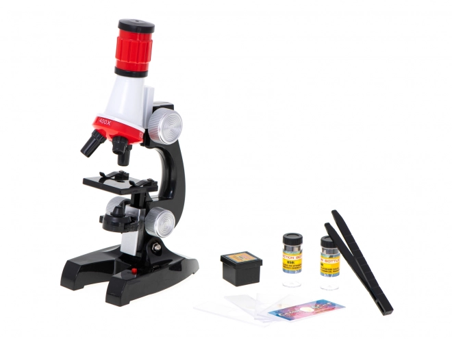 Scientific Microscope with Accessories for Kids