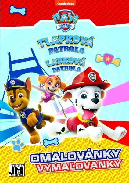 Omalovánky Tlapková patrola A5