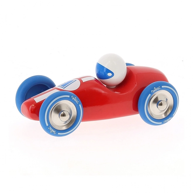 Vilac Racing Car Red with Blue Wheels