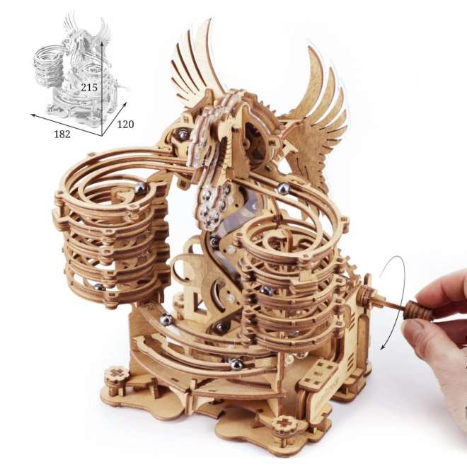 IDventure Wooden Marble Run Dragon