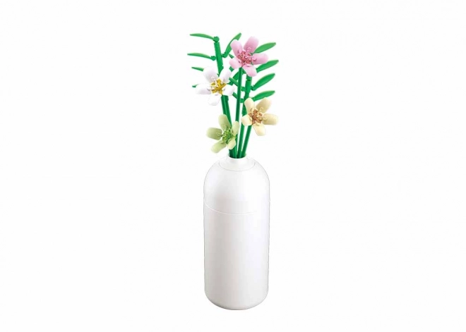 Sluban Flowers Freesia Vase Building Set