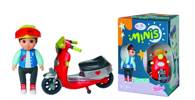 Baby Born Minis Scooter Set with Doll