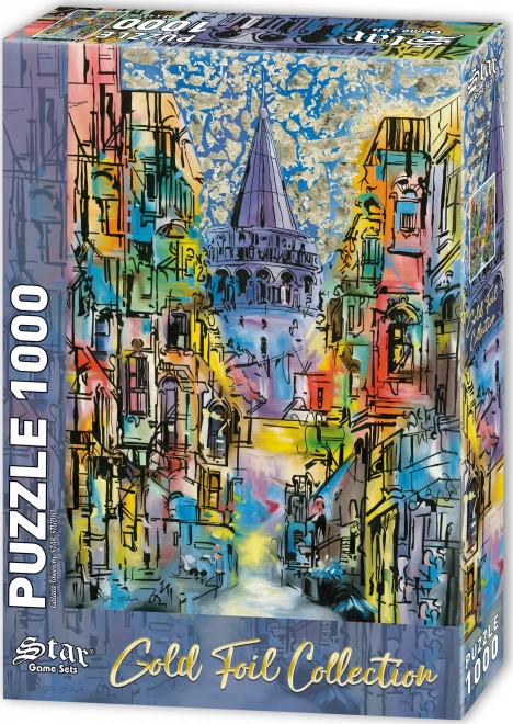 Metallic Puzzle Galata Tower 1000 Pieces