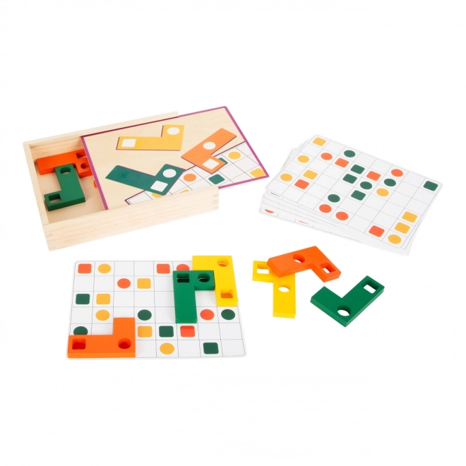 Montessori Geometric Shapes Blocks