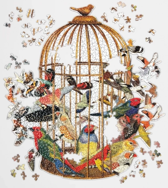 Galison Puzzle Bouquet of Birds 750 Pieces