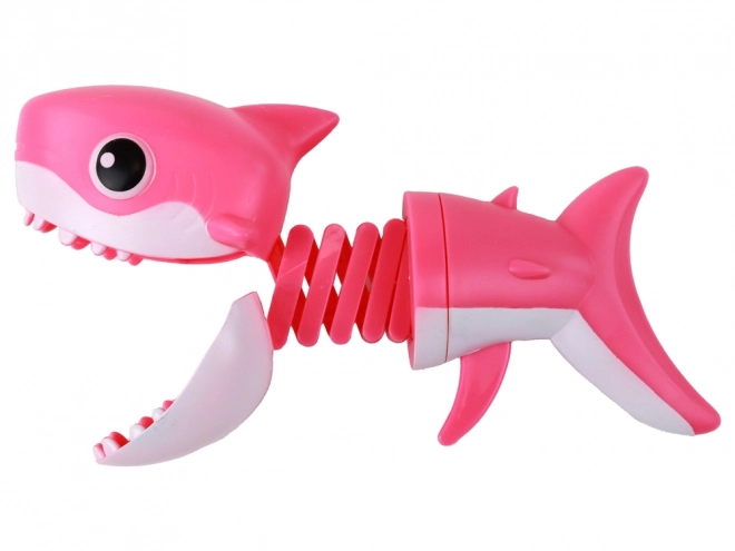 Interactive Pink Shark Biting Toy