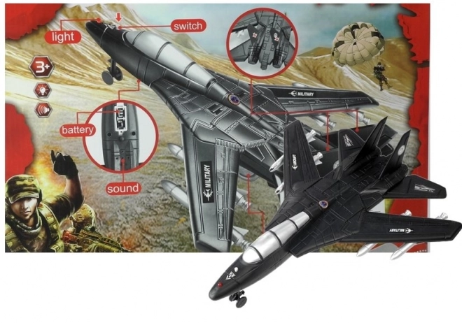 Military Jet Fighter Toy Set