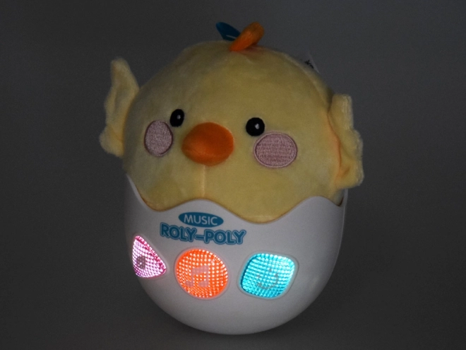 Interactive Chick Musical Toy with Lullabies and Lights