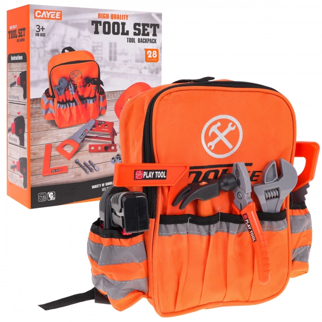 Kids Tool Set with Backpack and Interactive Drill