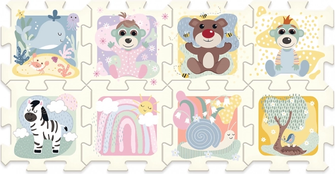 Trefl Foam Puzzle Kids and Bear